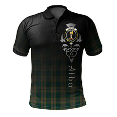 Chisholm Colonial Tartan Polo Shirt - Alba Celtic Style