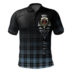Clark Ancient Tartan Polo Shirt - Alba Celtic Style