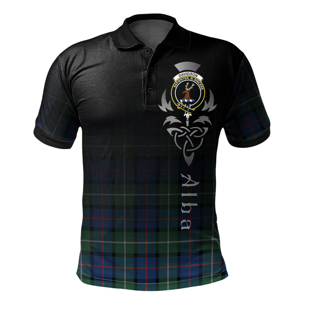 Davidson of Tulloch 01 Tartan Polo Shirt - Alba Celtic Style