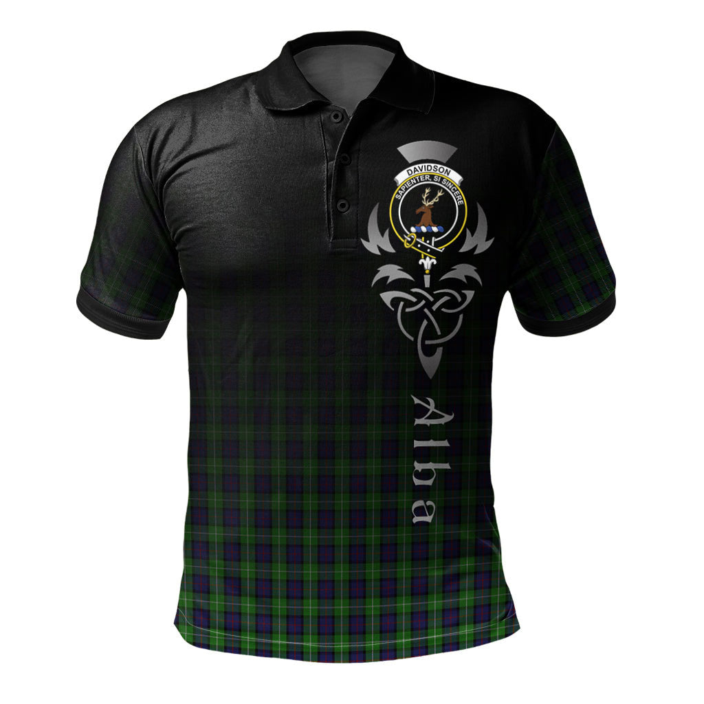 Davidson of Tulloch 02 Tartan Polo Shirt - Alba Celtic Style