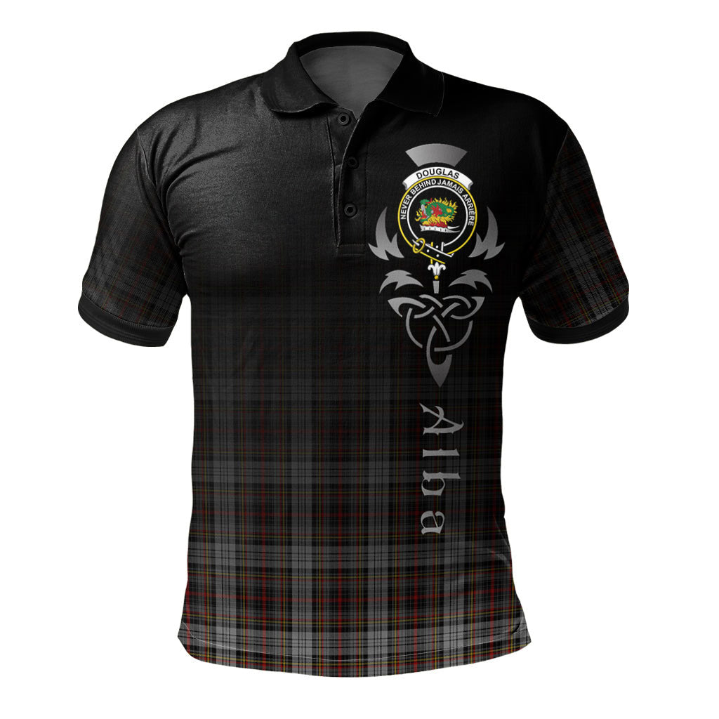 Douglas Ancient Dress Tartan Polo Shirt - Alba Celtic Style