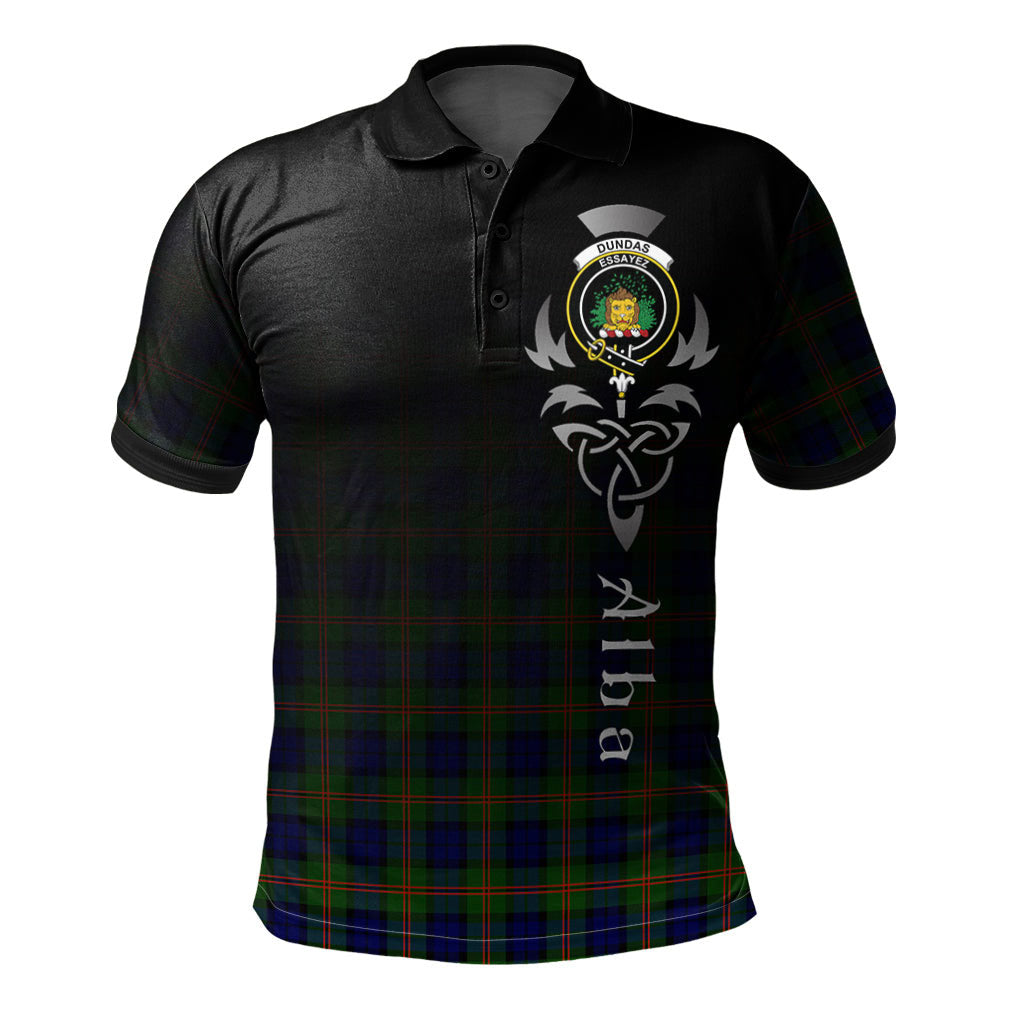 Dundas Modern 02 Tartan Polo Shirt - Alba Celtic Style