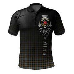 Farquharson Weathered Tartan Polo Shirt - Alba Celtic Style