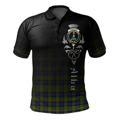 Ferguson Modern Tartan Polo Shirt - Alba Celtic Style