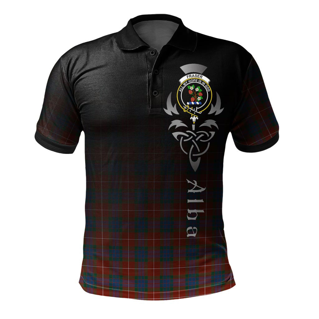 Fraser Ancient Tartan Polo Shirt - Alba Celtic Style