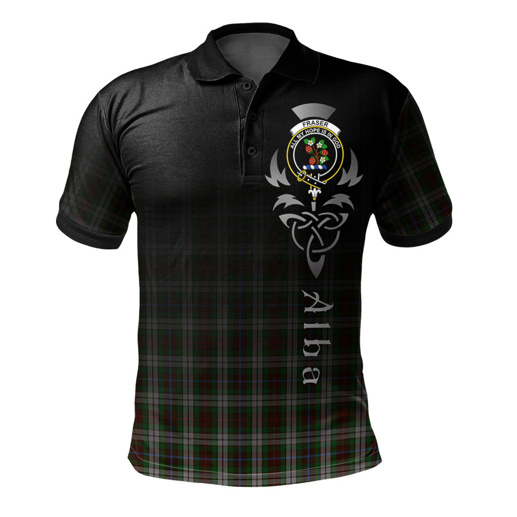 Fraser Hunting Dress Tartan Polo Shirt - Alba Celtic Style