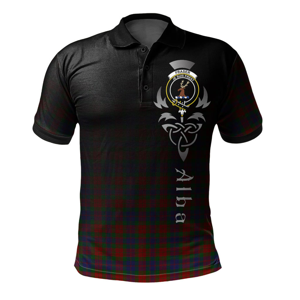 Fraser of Stratherrick Tartan Polo Shirt - Alba Celtic Style