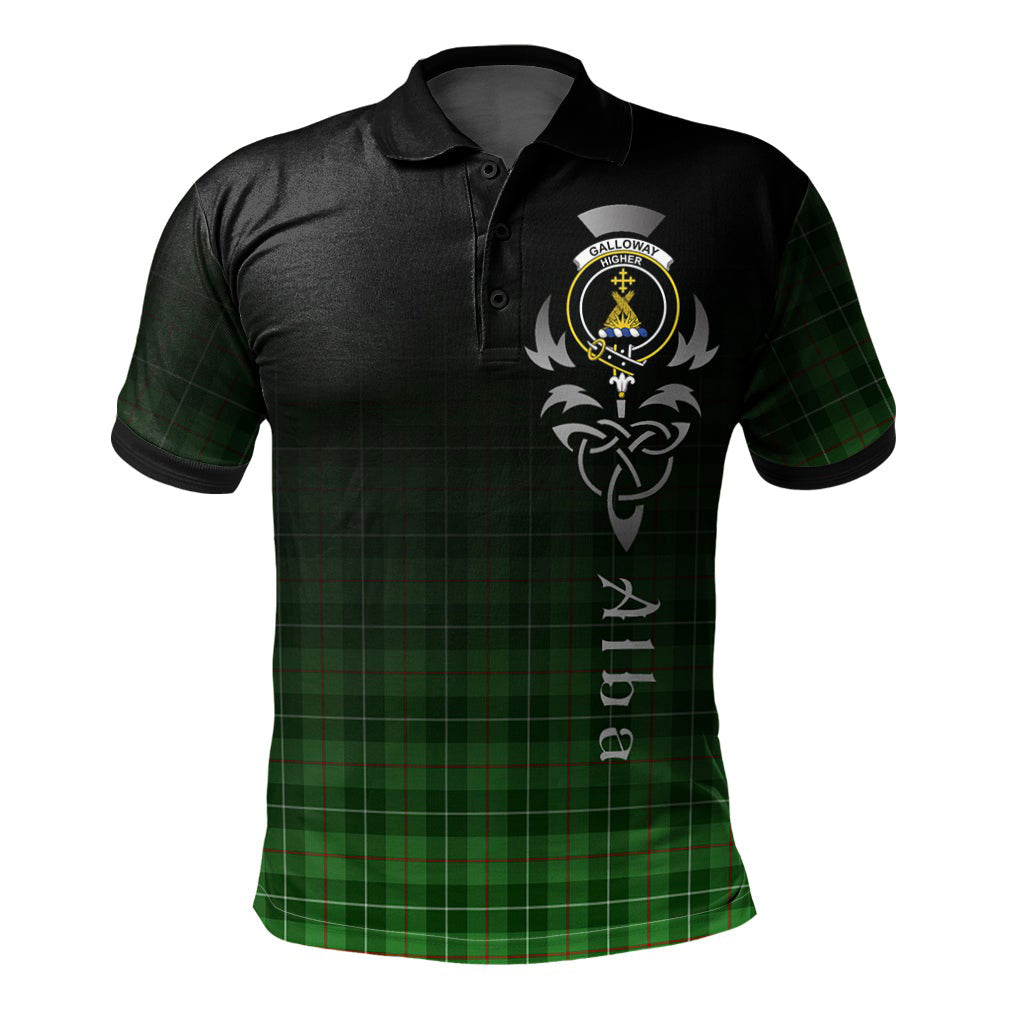 Galloway Tartan Polo Shirt - Alba Celtic Style