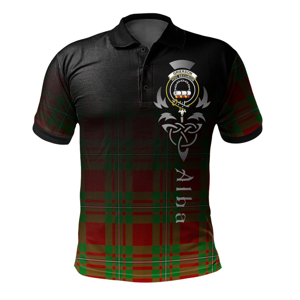 Grierson Tartan Polo Shirt - Alba Celtic Style