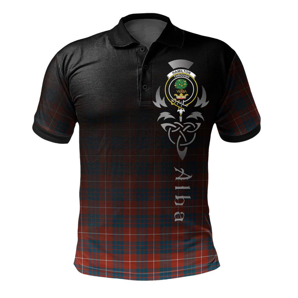 Hamilton Ancient Tartan Polo Shirt - Alba Celtic Style