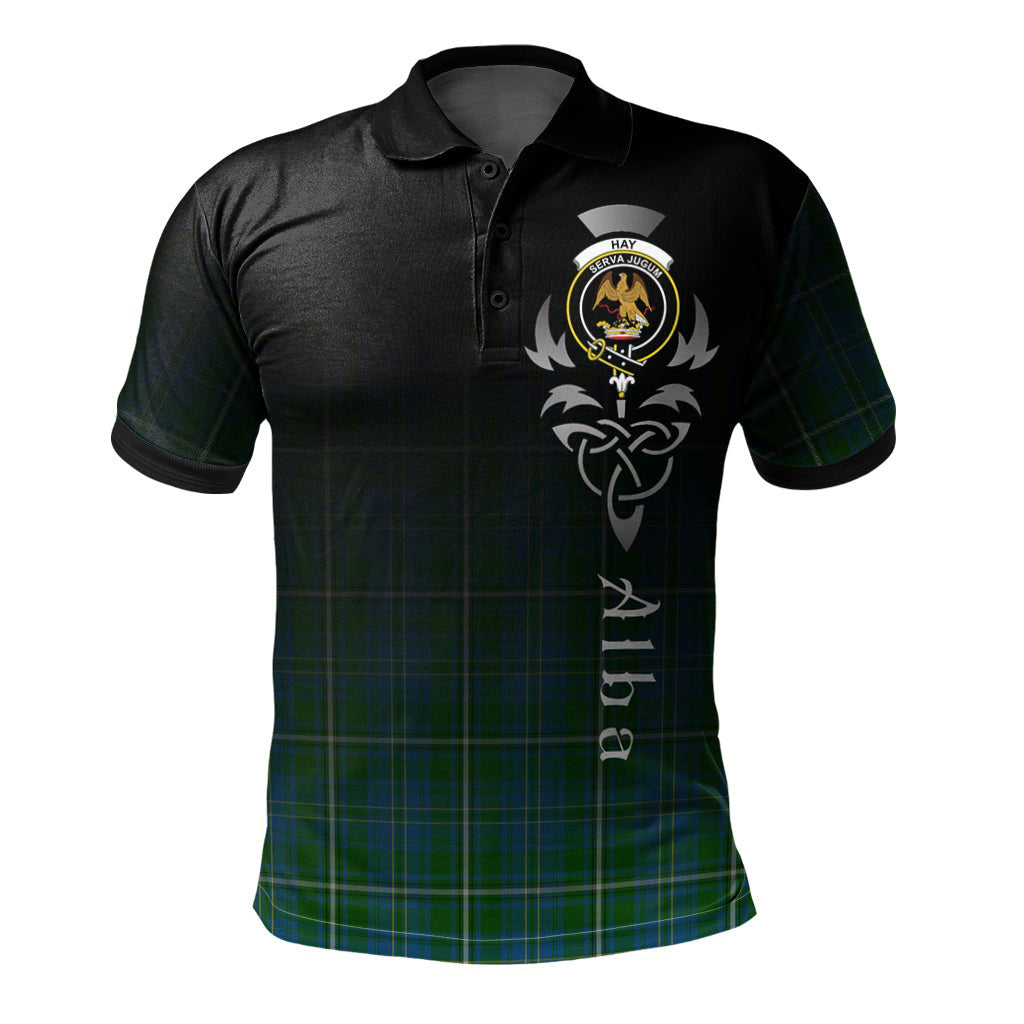 Hay Hunting Tartan Polo Shirt - Alba Celtic Style