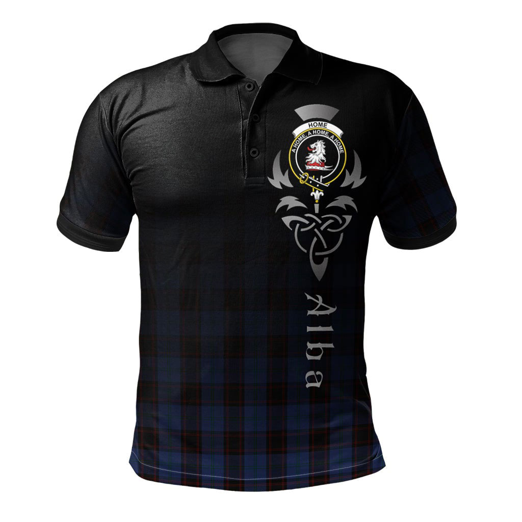 Home or Hume Tartan Polo Shirt - Alba Celtic Style