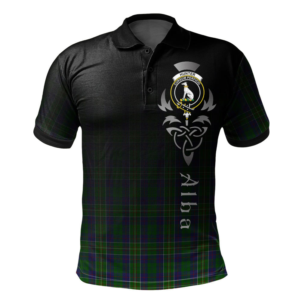 Hunter of Hunterston Tartan Polo Shirt - Alba Celtic Style