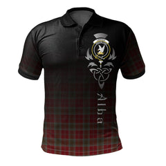 Lindsay Weathered Tartan Polo Shirt - Alba Celtic Style