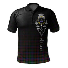 MacDonell of Glengarry 03 Tartan Polo Shirt - Alba Celtic Style