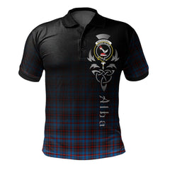 MacDougall 07 Tartan Polo Shirt - Alba Celtic Style