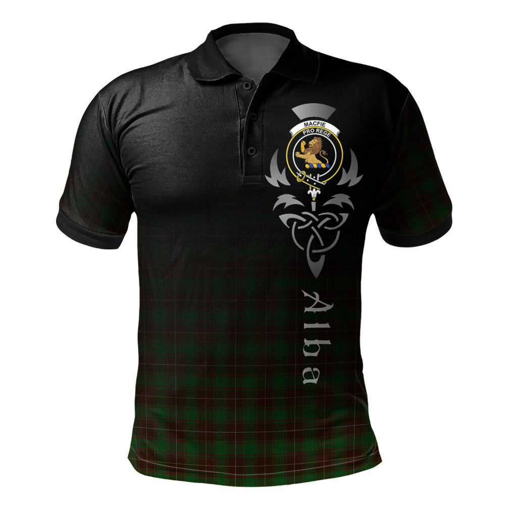 MacFie Hunting Tartan Polo Shirt - Alba Celtic Style