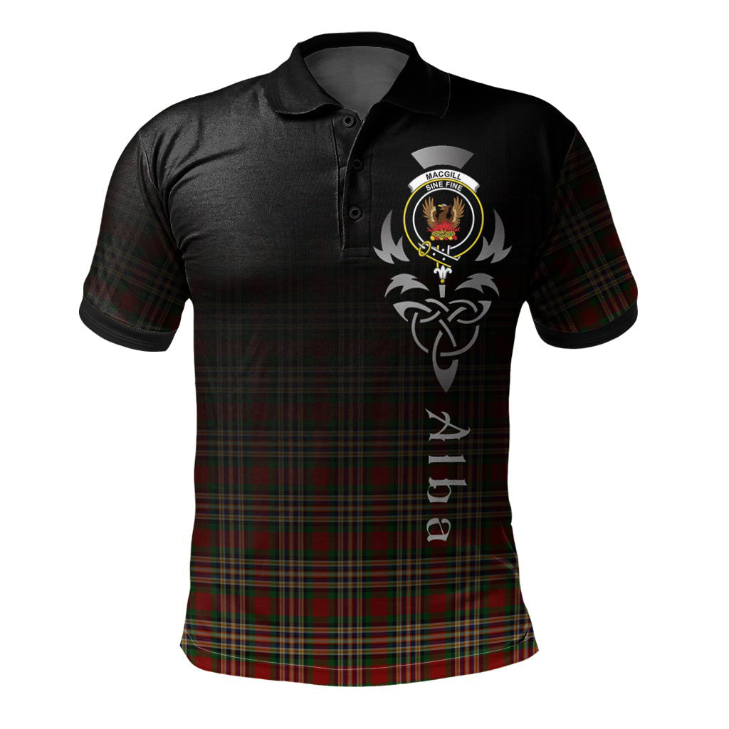 MacGill Tartan Polo Shirt - Alba Celtic Style
