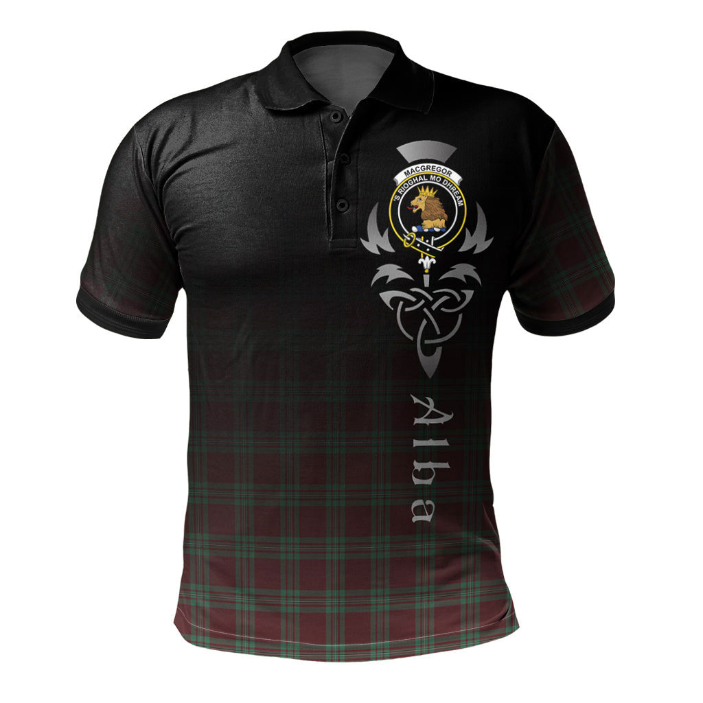MacGregor Hunting Ancient Tartan Polo Shirt - Alba Celtic Style