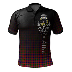MacIntyre Modern Tartan Polo Shirt - Alba Celtic Style