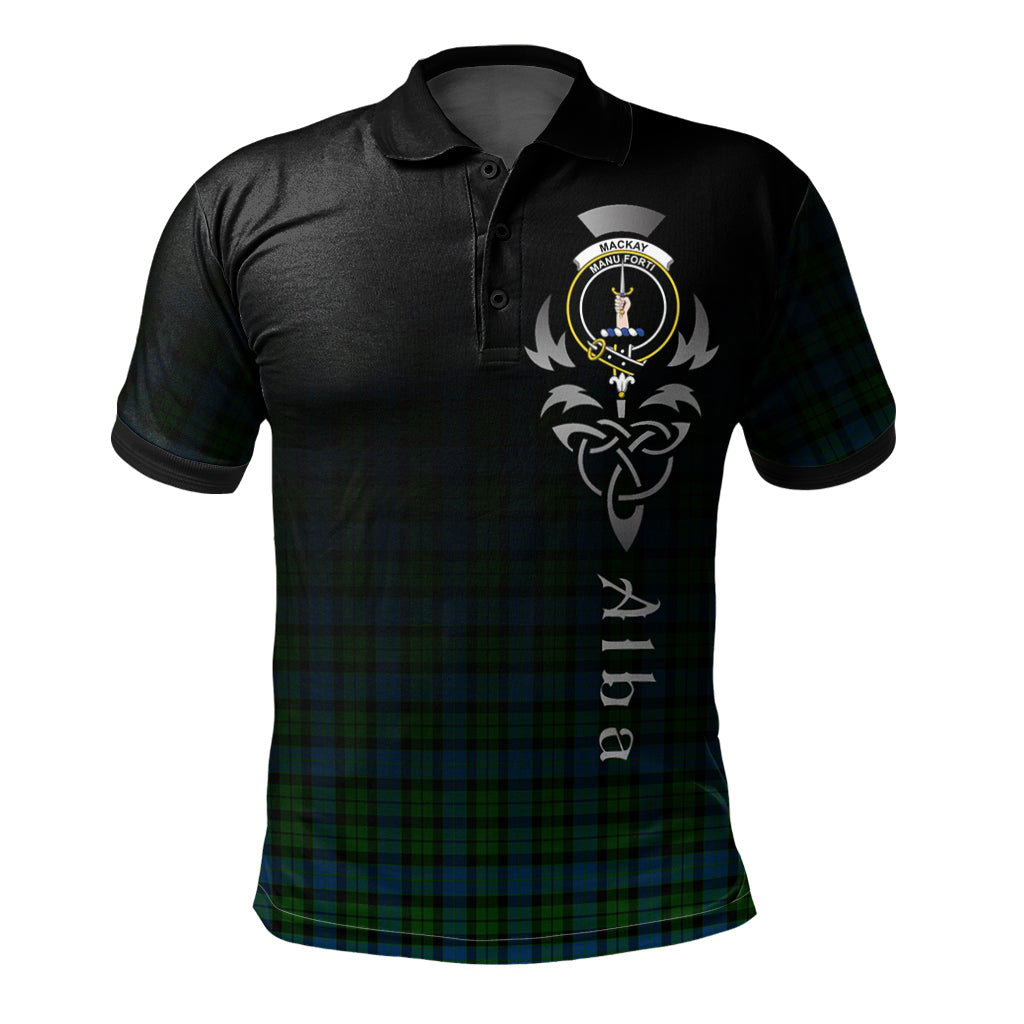 MacKay Modern Tartan Polo Shirt - Alba Celtic Style