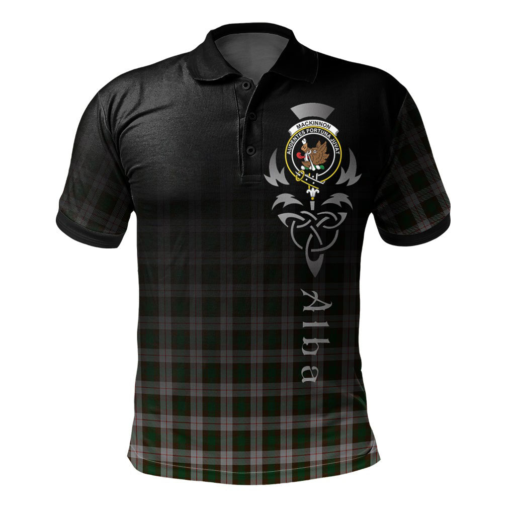 MacKinnon Dress Tartan Polo Shirt - Alba Celtic Style