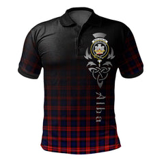 MacLachlan Modern Tartan Polo Shirt - Alba Celtic Style