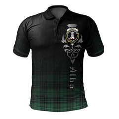 MacLean Hunting Ancient Tartan Polo Shirt - Alba Celtic Style