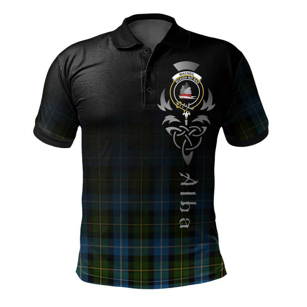 MacNeil of Barra Tartan Polo Shirt - Alba Celtic Style