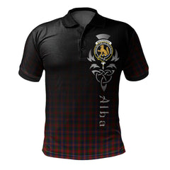 MacPherson 07 Tartan Polo Shirt - Alba Celtic Style