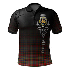 MacPherson 03 Tartan Polo Shirt - Alba Celtic Style