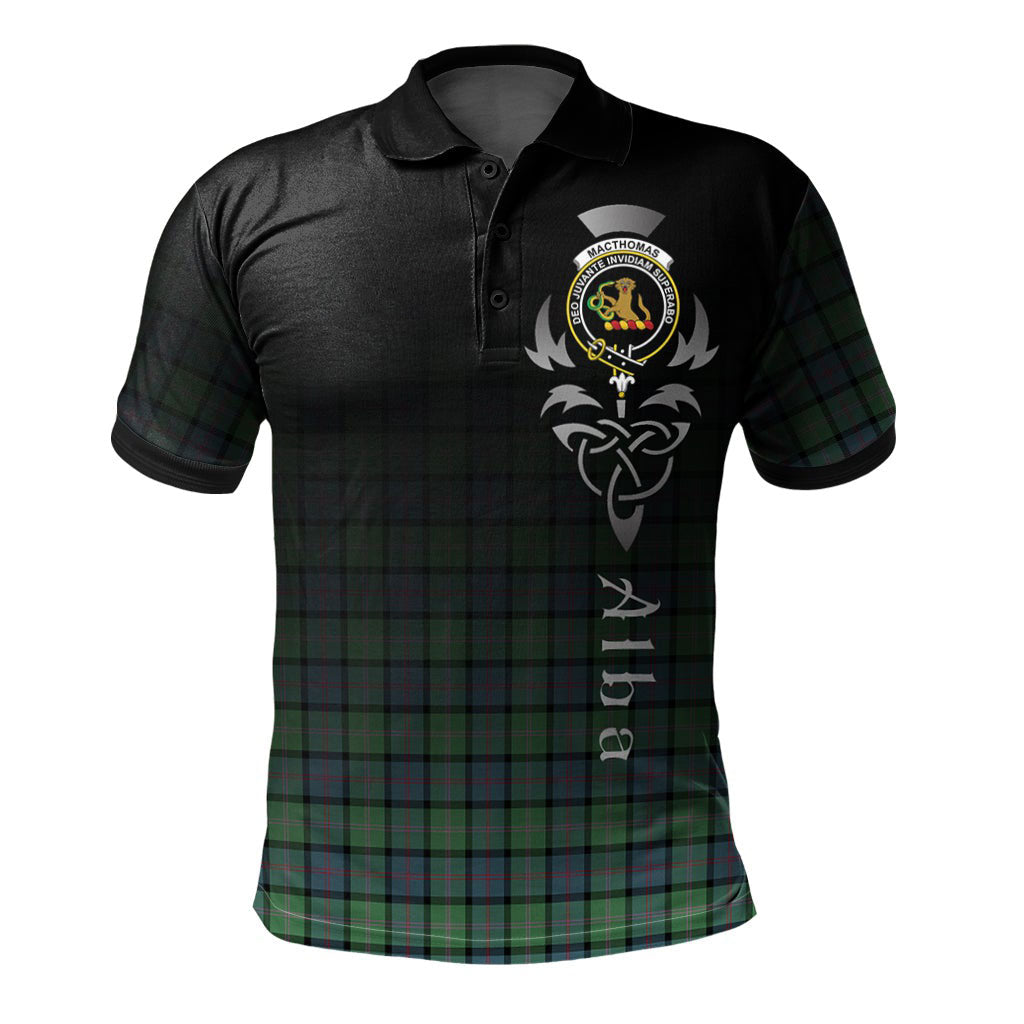 MacThomas Ancient Tartan Polo Shirt - Alba Celtic Style