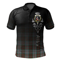 Macbain Dress Tartan Polo Shirt - Alba Celtic Style