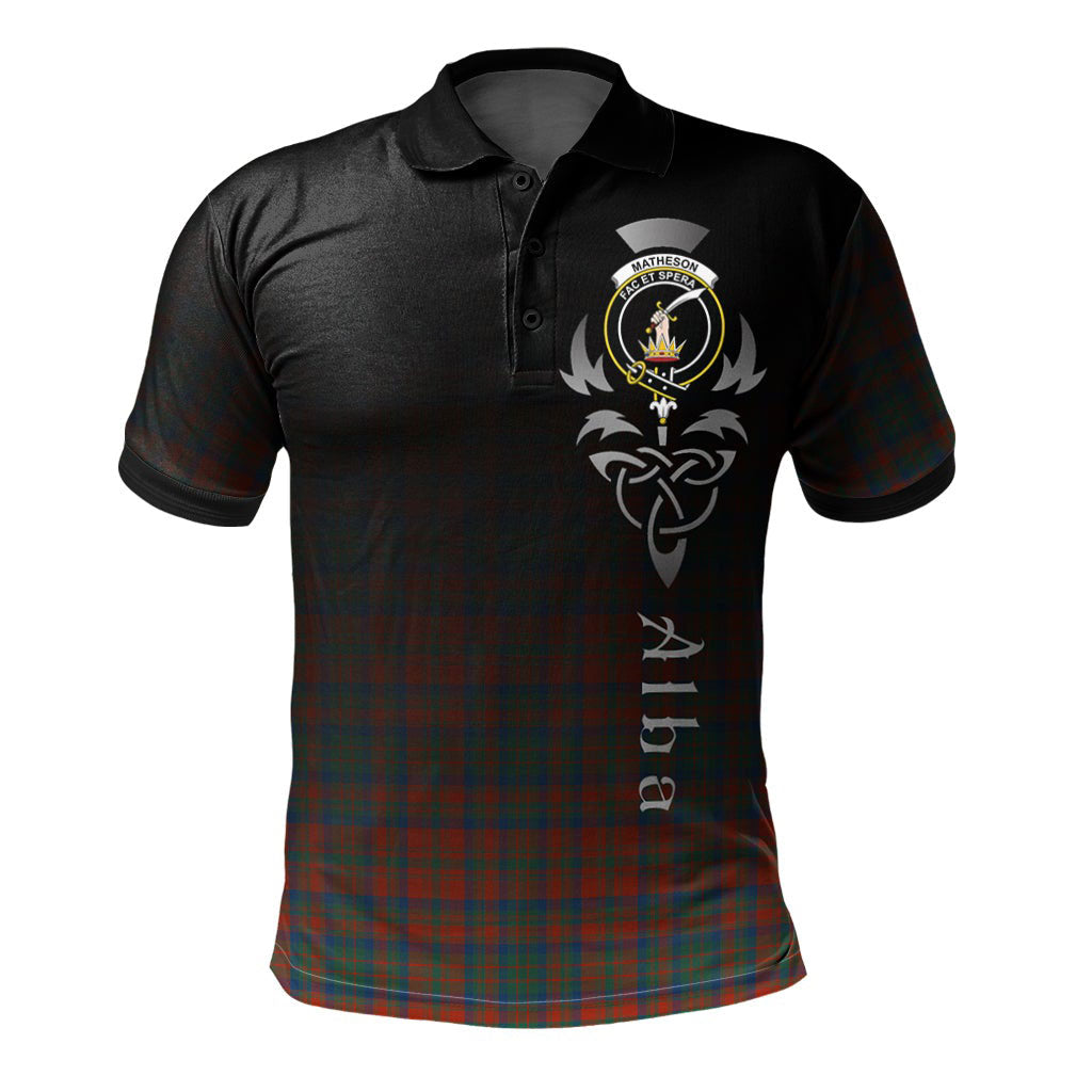 Matheson Ancient Tartan Polo Shirt - Alba Celtic Style