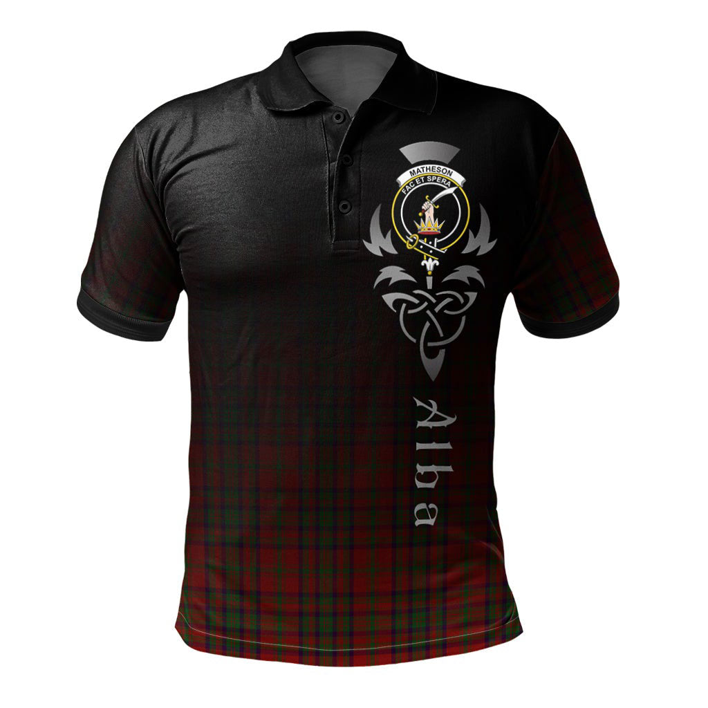 Matheson Dress Tartan Polo Shirt - Alba Celtic Style