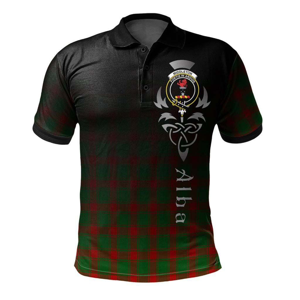 Middleton Modern Tartan Polo Shirt - Alba Celtic Style