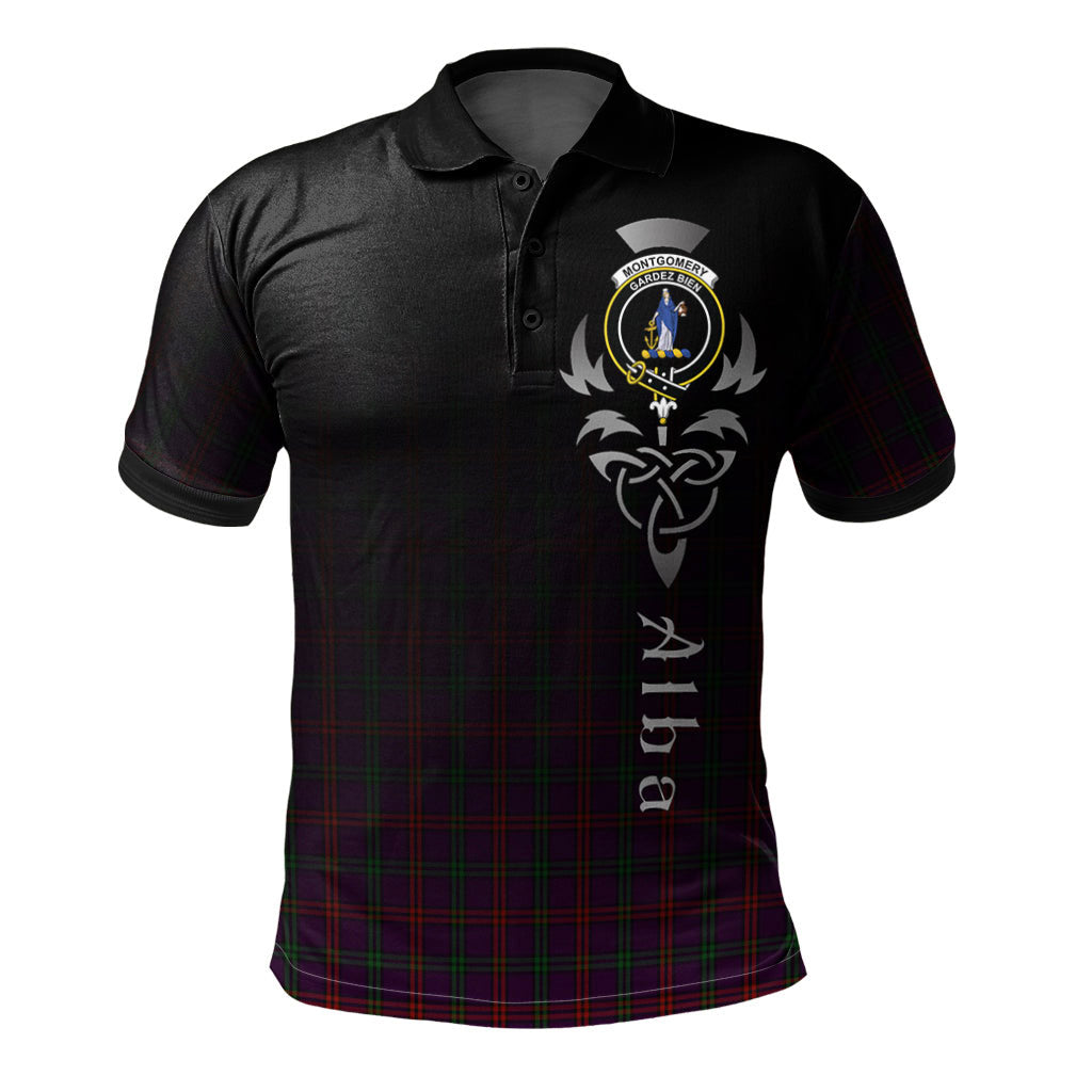 Montgomery of Eglinton Tartan Polo Shirt - Alba Celtic Style