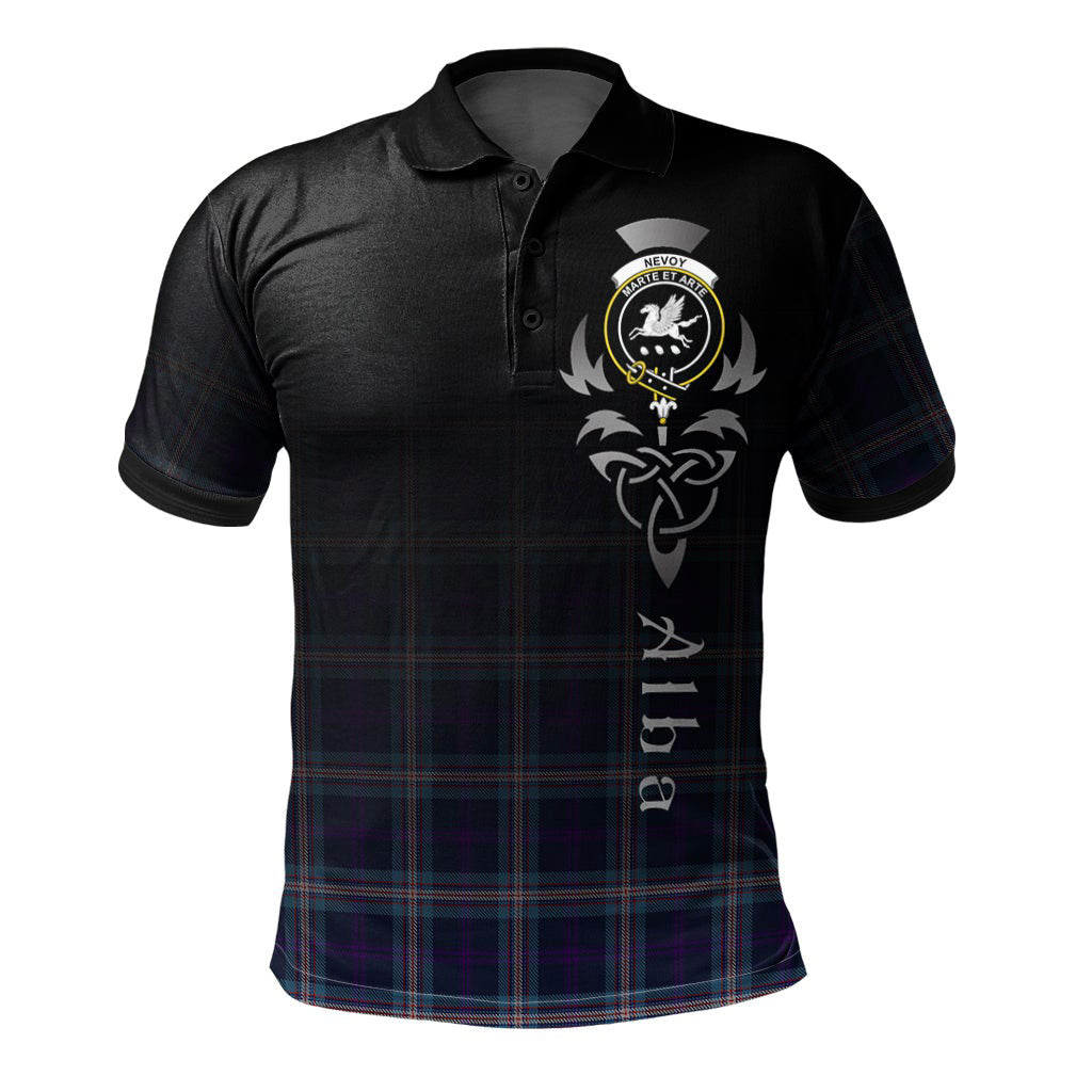 Nevoy Tartan Polo Shirt - Alba Celtic Style