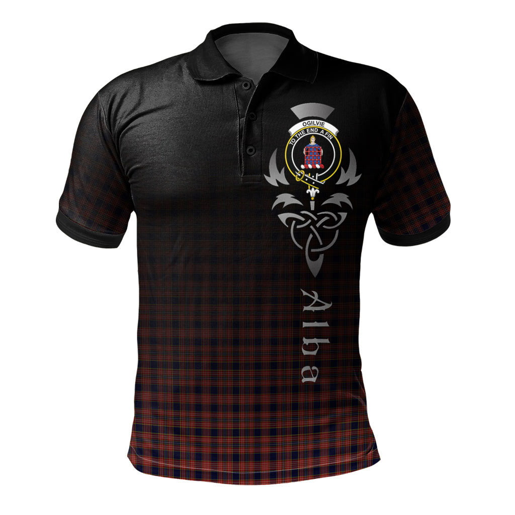 Ogilvie (Ogilvy) 01 Tartan Polo Shirt - Alba Celtic Style