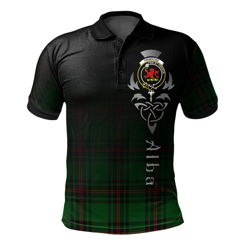 Primrose Tartan Polo Shirt - Alba Celtic Style