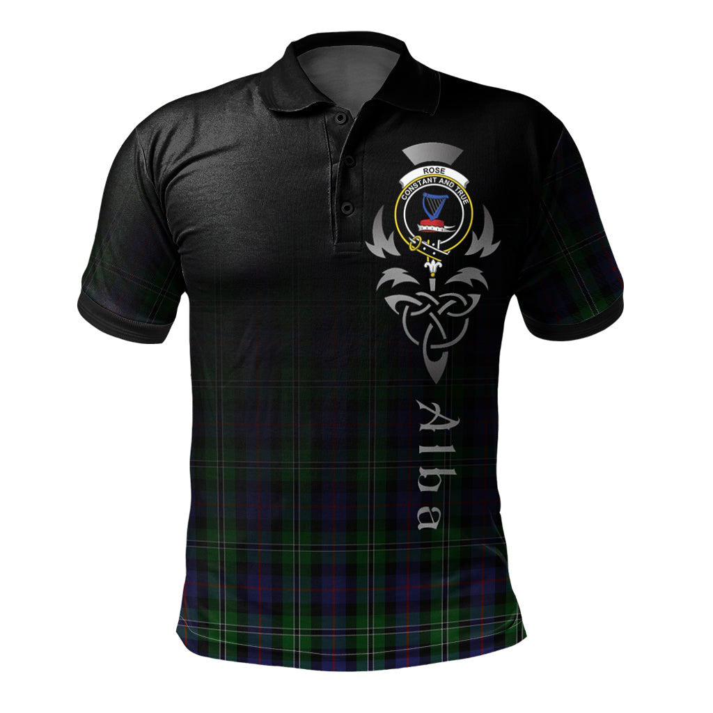 Rose Hunting Tartan Polo Shirt - Alba Celtic Style