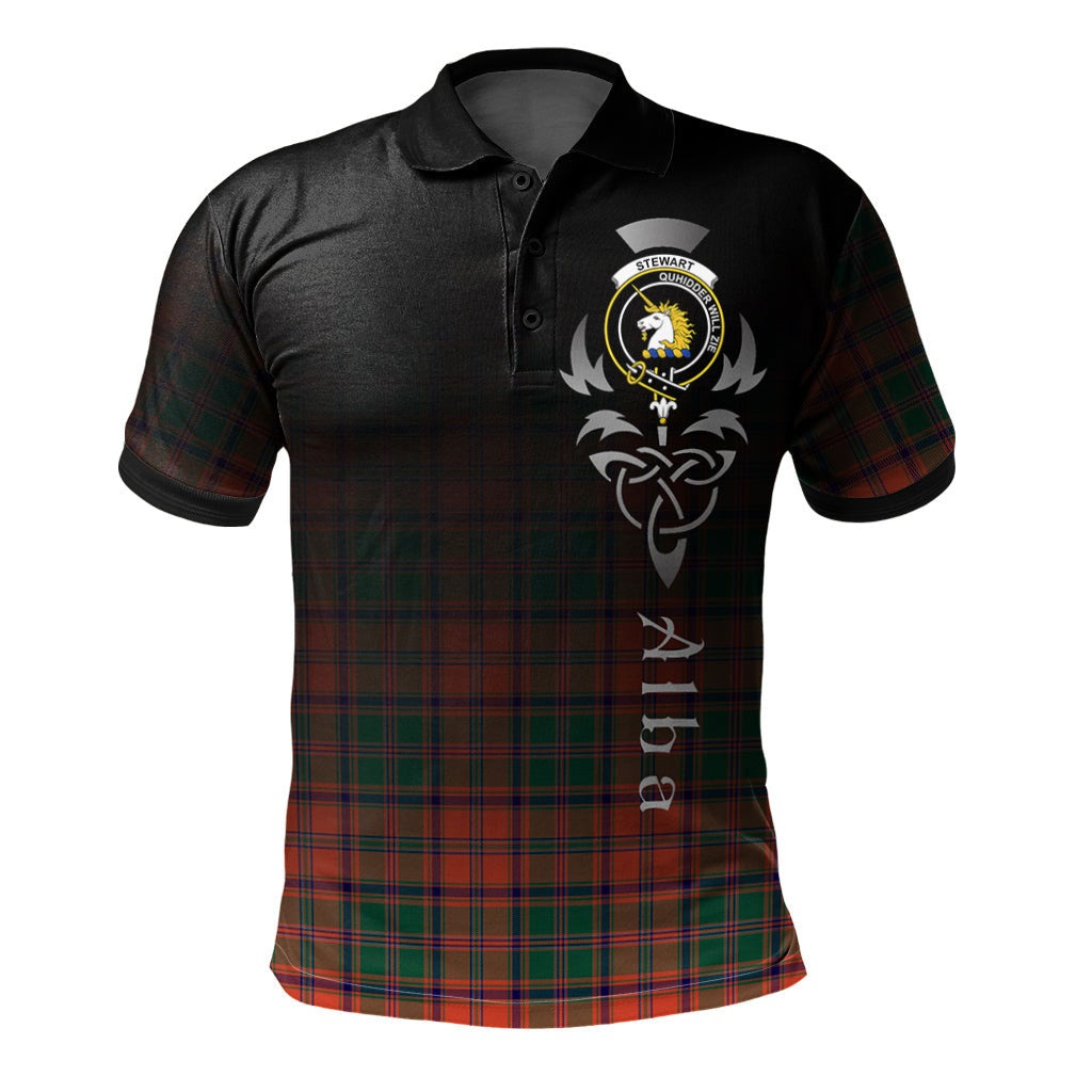 Stewart of Appin Ancient Tartan Polo Shirt - Alba Celtic Style