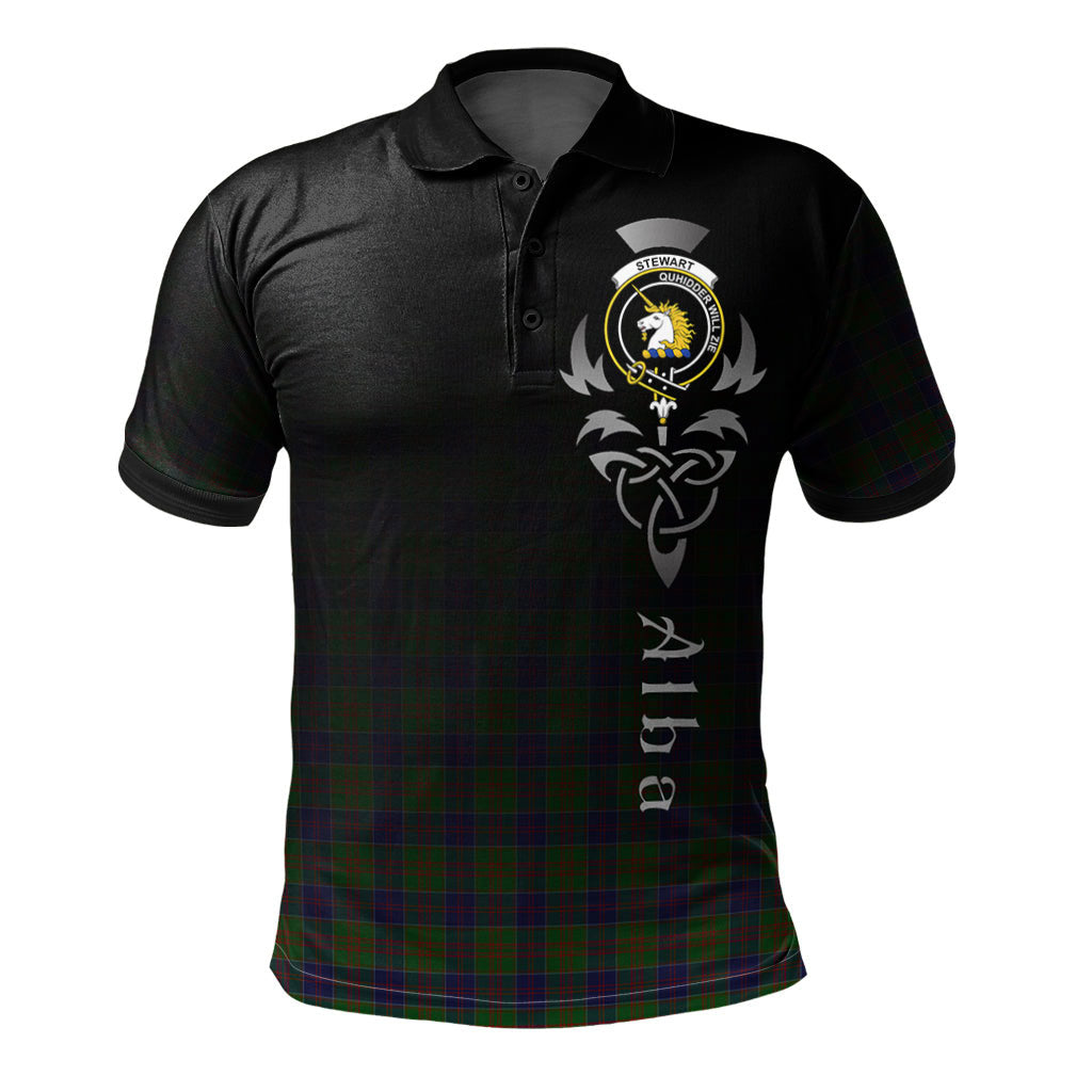 Stewart of Appin Hunting Tartan Polo Shirt - Alba Celtic Style