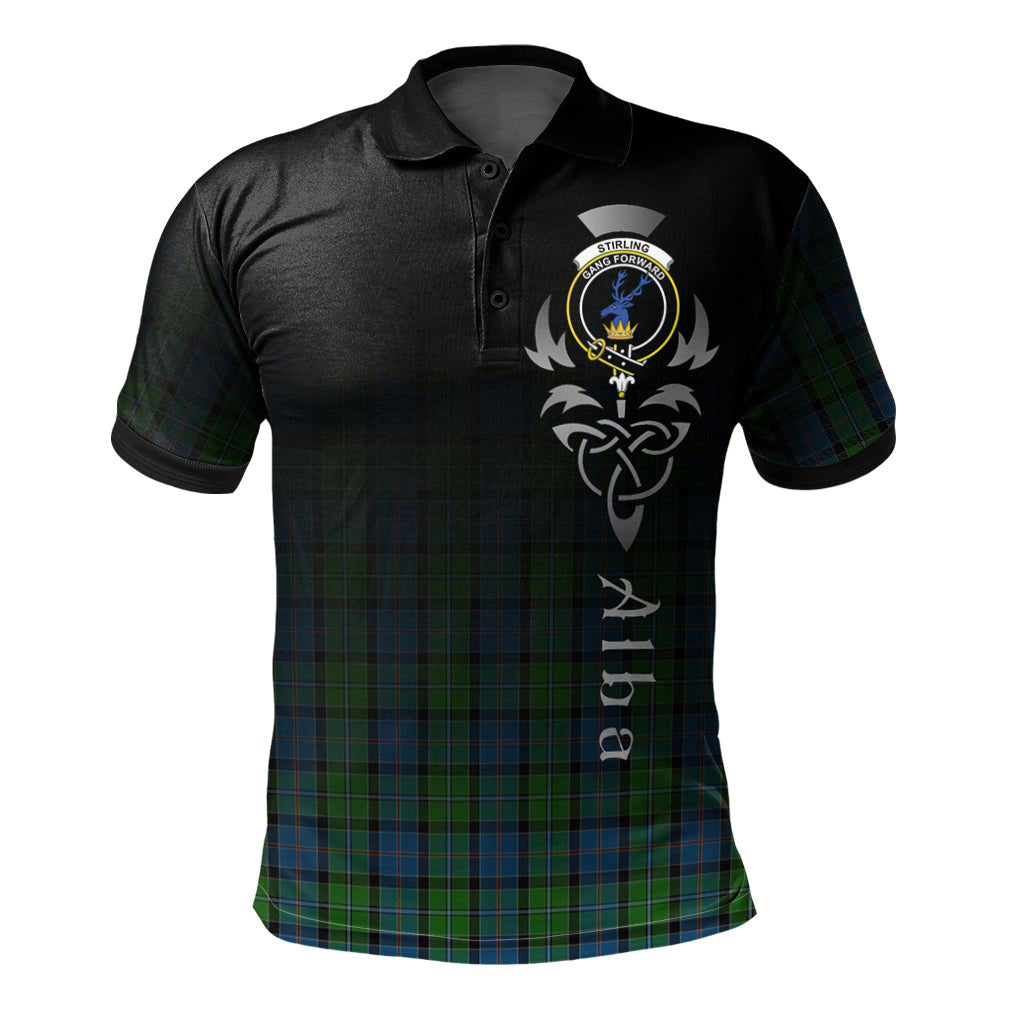 Stirling Tartan Polo Shirt - Alba Celtic Style