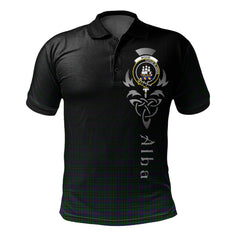 Wood Tartan Polo Shirt - Alba Celtic Style