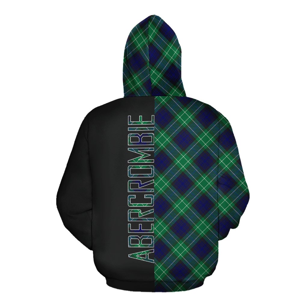 Abercrombie Tartan Hoodie Half of Me - Cross Style