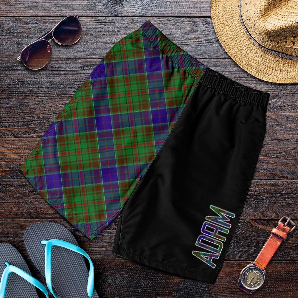 Adam Family Tartan Crest Men's Short - Cross Style