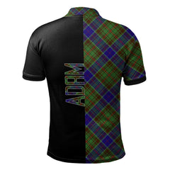 Adam Tartan Polo Shirt Half of Me - Cross Style