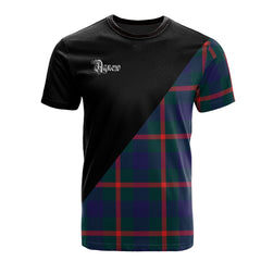 Agnew Modern Tartan - Military T-Shirt