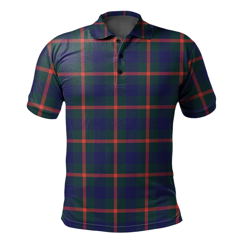 Agnew Modern Tartan Polo Shirt